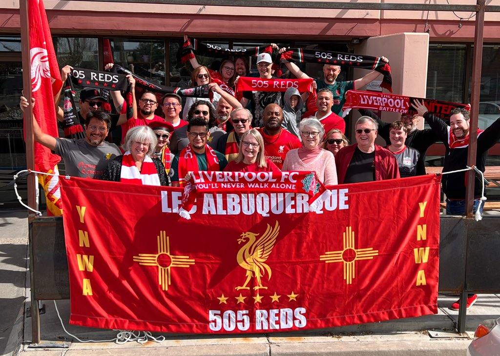 COME ON YOU REDS!!! #myplmorning #lfcabq #505reds