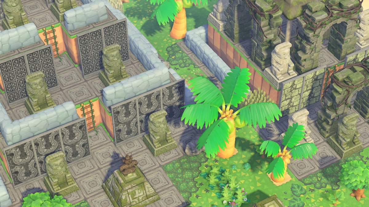 Wiltwist2's tweet photo. Other view of Tikal's temples
Les temples vus du haut
#AnimalCrossing #ACNH #NintendoSwitch #acnhinspo #ACNHdeco #ACNHbuilt #ACNHDesigns https://t.co/WDktE6xpU2