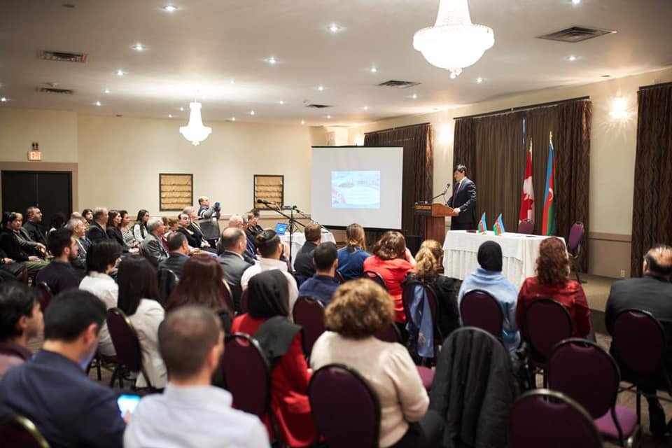LalinCanada's tweet photo. @Rob_Oliphant @Fmuradov Thank you to you from Azerbaijani diaspora in Ottawa . It was mentioned during the meeting with @Fmuradov, Azerbaijan’s Chairman of State Committee on Diaspora Affairs. https://t.co/MrUcW58DHE