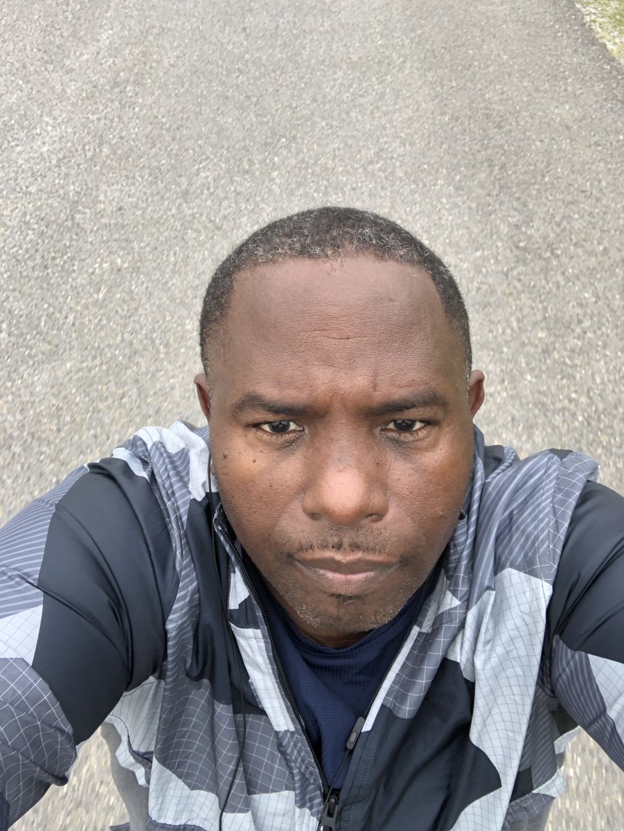 NJLewis44's tweet photo. Cool out there but still got it in 12 miles on bicycle https://t.co/rWAfFlf6KZ