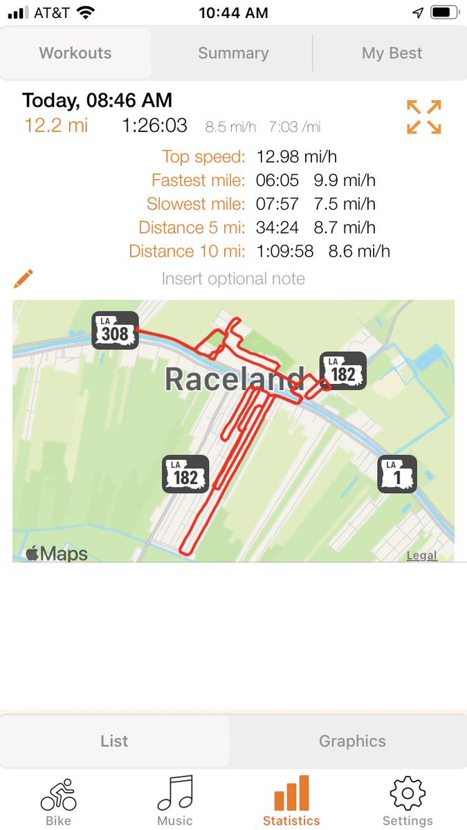 NJLewis44's tweet photo. Cool out there but still got it in 12 miles on bicycle https://t.co/rWAfFlf6KZ