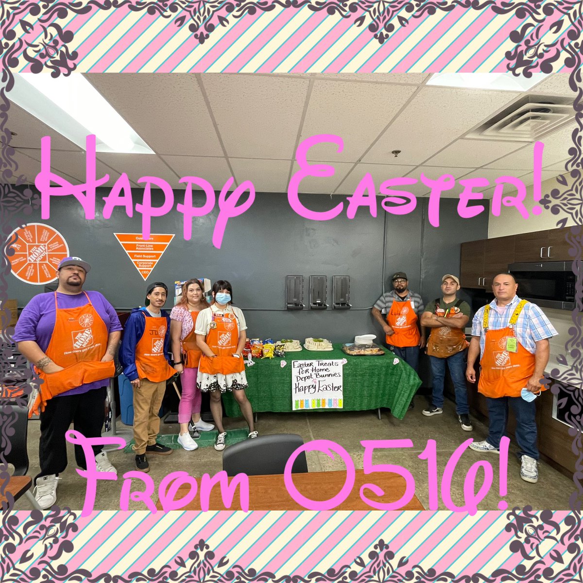 Raul Limon (@raullthd516) on Twitter photo From our The Home Depot Family to yours - Happy Easter!@SendejoRoy12 <a href="/JonLanderosTHD/">Jon Landeros</a> <a href="/MariceldaFlores/">Maricelda Flores</a> <a href="/Arther_THD/">Arther Aviles</a> @THD_AlyG From our The Home Depot Family to yours - Happy Easter!@SendejoRoy12 <a href="/JonLanderosTHD/">Jon Landeros</a> <a href="/MariceldaFlores/">Maricelda Flores</a> <a href="/Arther_THD/">Arther Aviles</a> @THD_AlyG