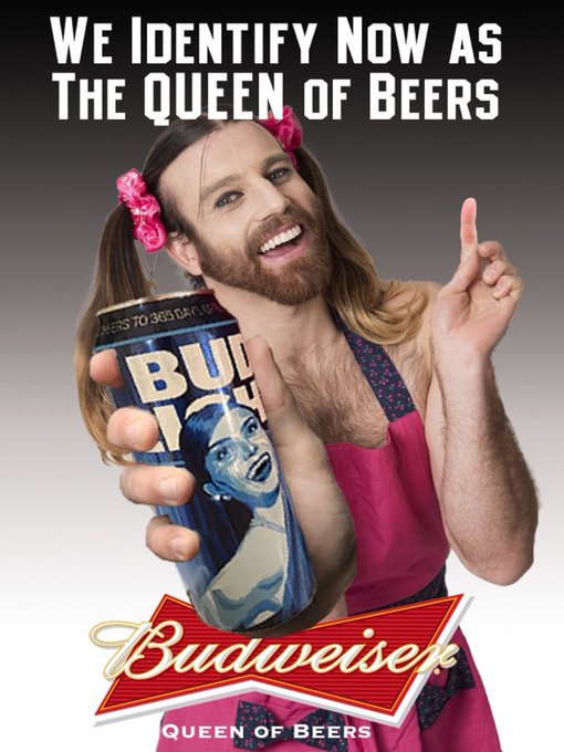FIREtheAG's tweet photo. stealing this because... well... it aptly describes the leadership of @budlight and @AnheuserBusch. #mockingwomen #DylanMulvaneyIsAMan #DylanMulvaneyMocksWomen #GoWokeGoBroke https://t.co/MKQhEA3rFC