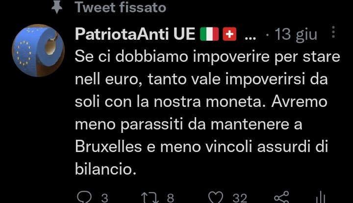 @ANTIUE6🥇Forza Putin, Trump e Orban 🇨🇭🇮🇹🇷🇺 tweet media