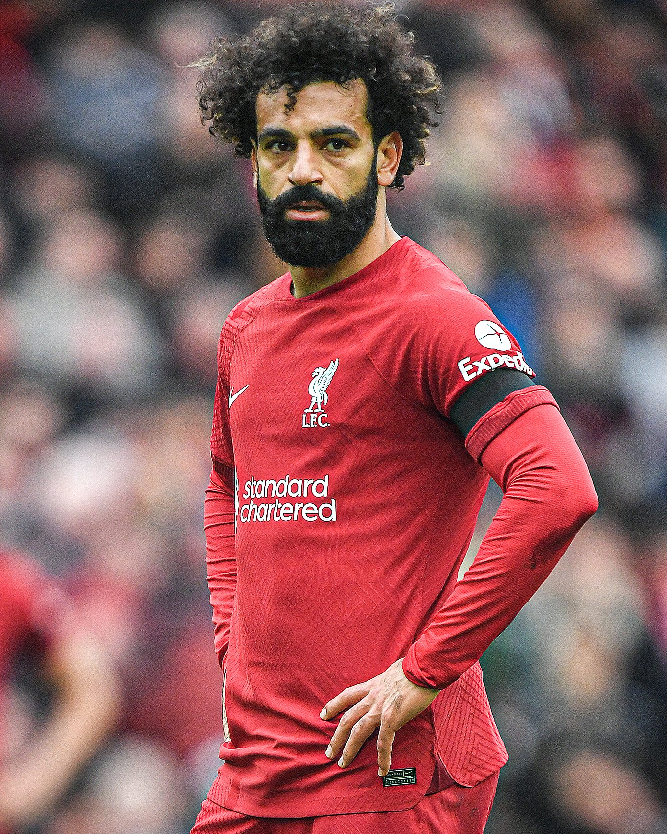 GOAL on X: MOHAMED SALAH MISSES FROM THE PENALTY SPOT 😱 https