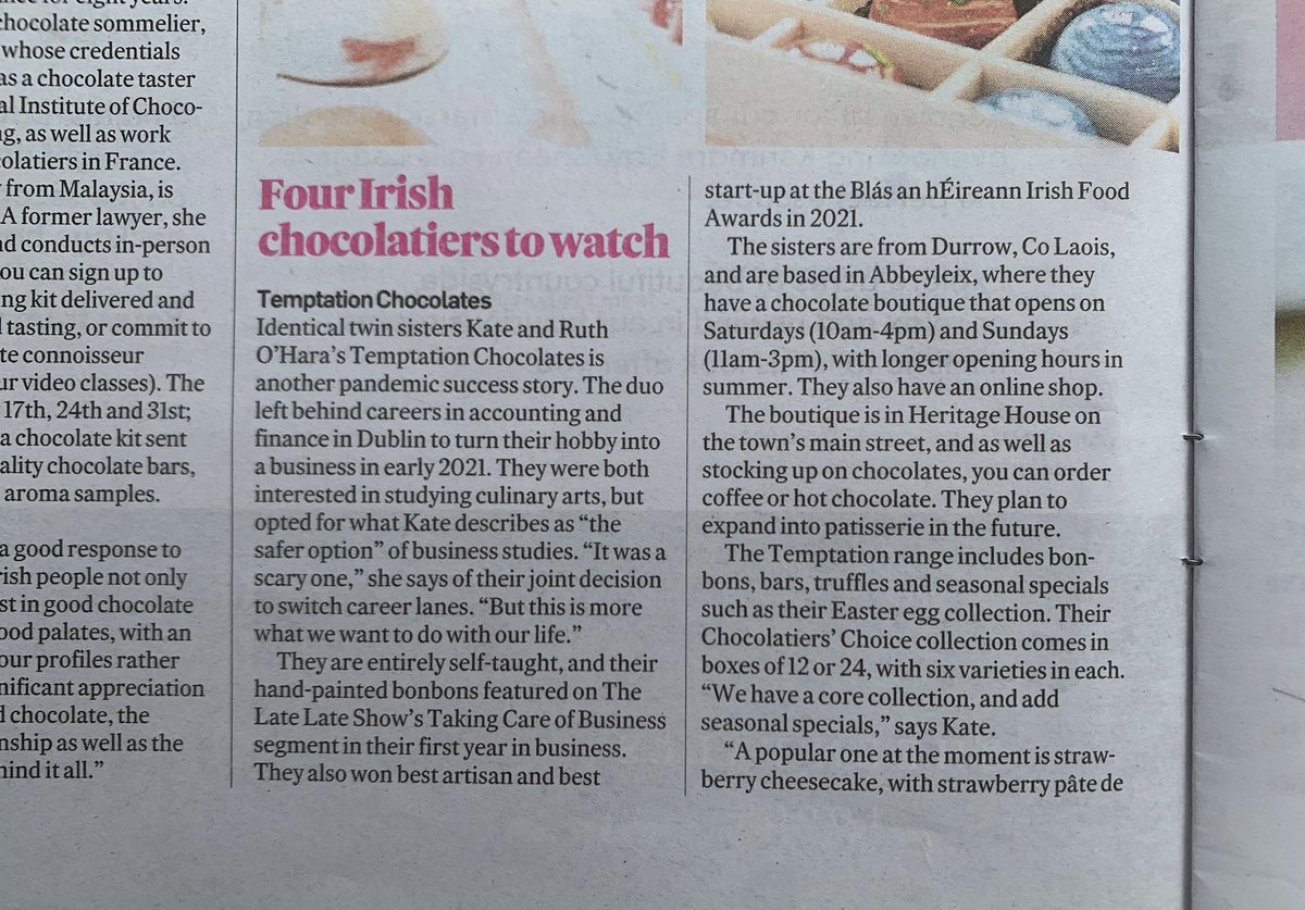 Temptation Chocolates tweet media