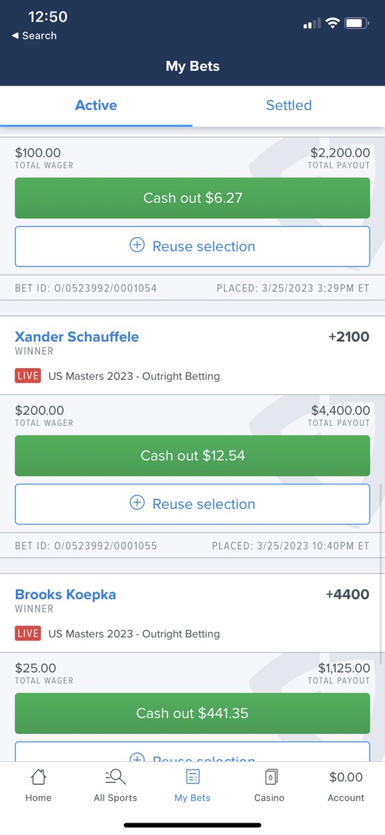 TheGoldenPutter's tweet photo. My units were off but GL Brooks today. Hoping for a clean Sunday at the Masters⛳️ https://t.co/kEvuZRJCTf