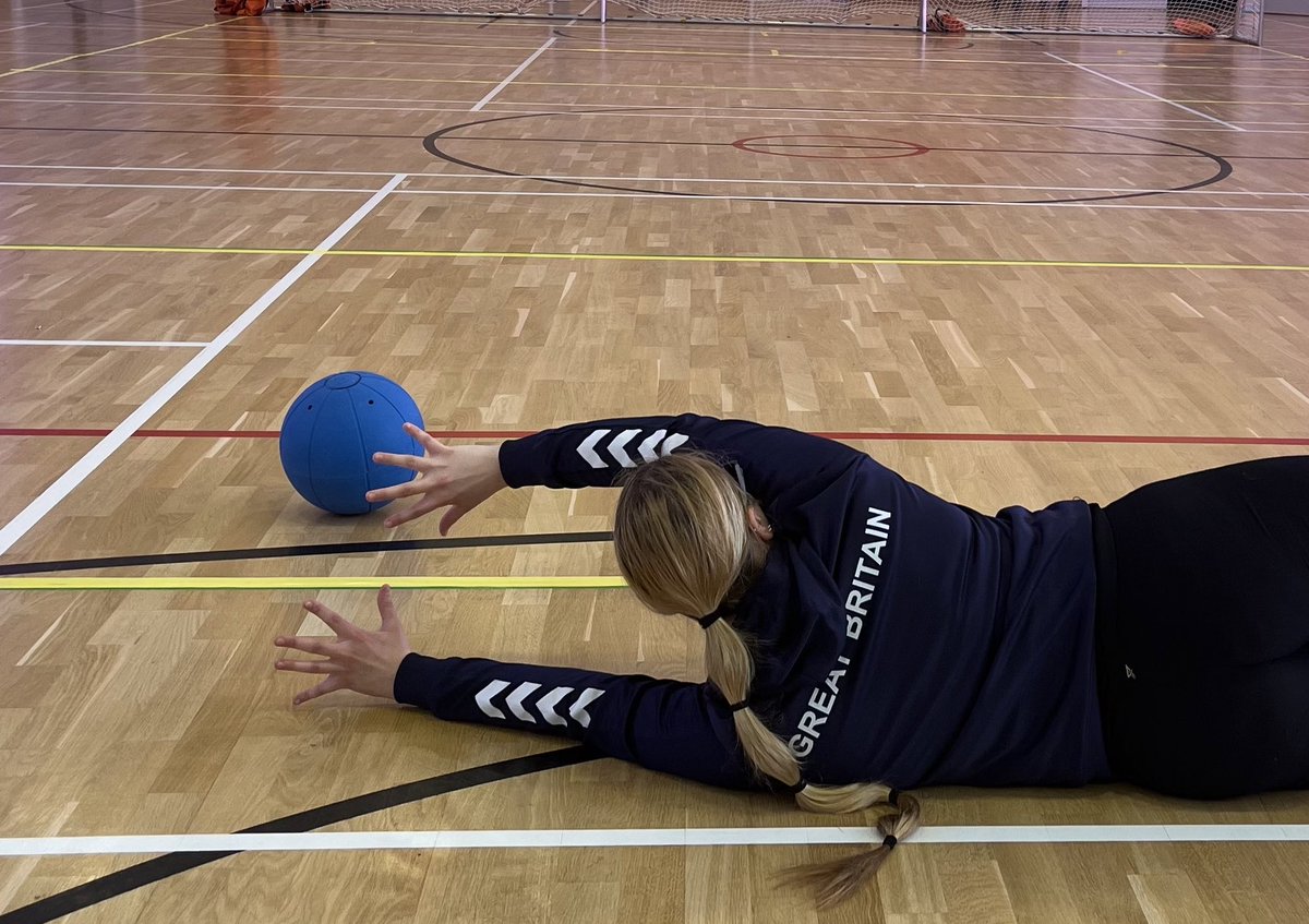 Great Britain Goalball Talent camp 🇬🇧 Such a great first camp of the year with Amazing people. Massive thank you to the @trueathleteproj and my mentor who have been an amazing support with mindfulness and athletes mindset. I’m So grateful to be apart of the program 🇬🇧🙌❤️