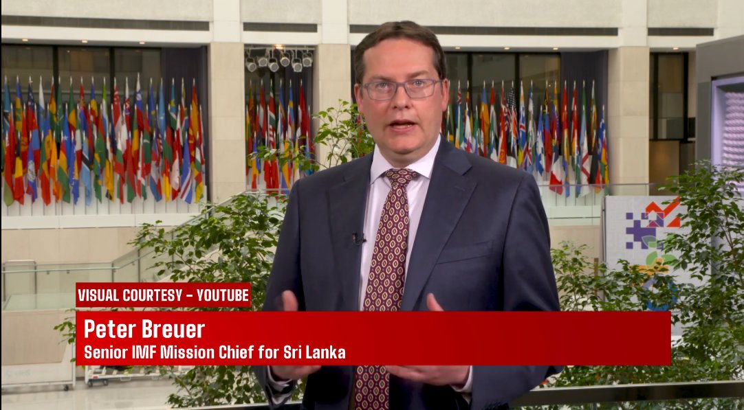 NewsfirstSL's tweet photo. "Sri Lanka should ensure the crisis does not repeat itself" - IMF Mission Chief Peter Breuer

#lka #sl #srilanka #news #news1st #newsfirstSL #IMF #crisis #economiccrisis #peterbreuer

https://t.co/qEPBg9FF8r https://t.co/02F60ThO4f