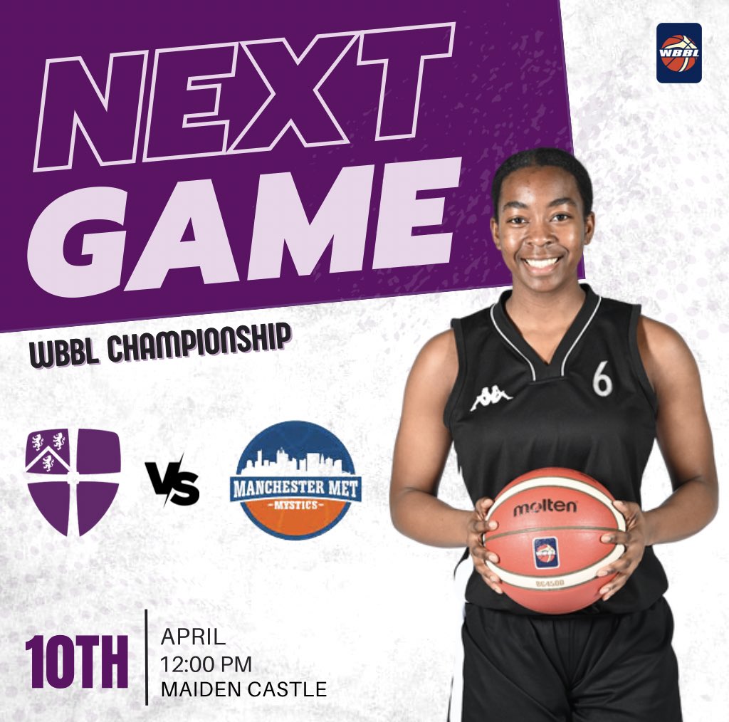 Non-stop! The Palatinates are back at home tomorrow for another afternoon of WBBL action. 

📆 Monday, 10th April
⏰ 12pm tip-off
📍 Maiden Castle

Come down to MC and show your support! 

#bleedpalatinate