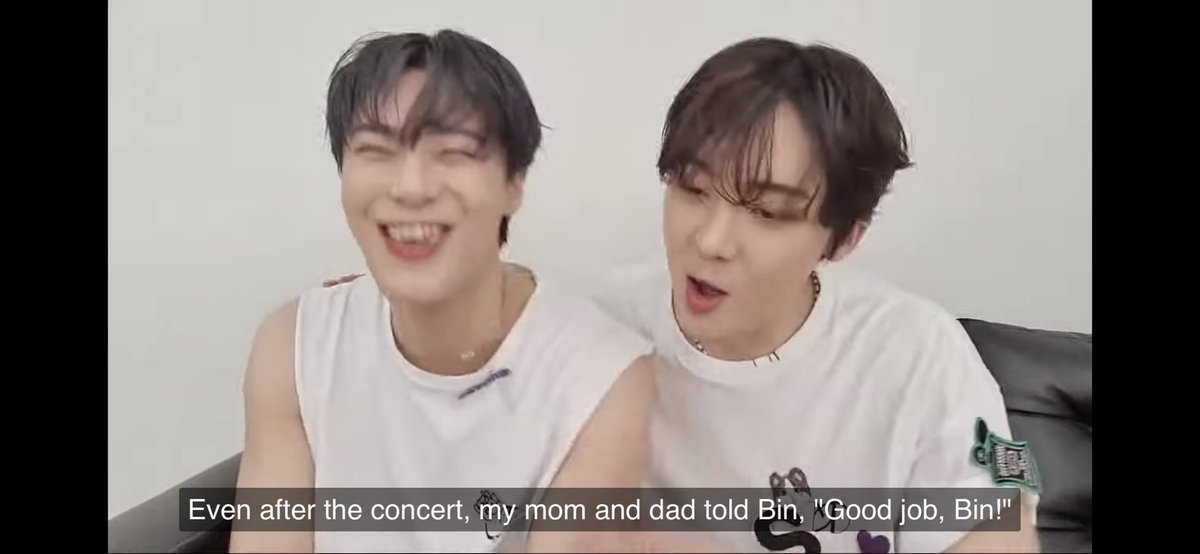 clairohastro's tweet image. Bin's family being MJ biased. Sanha's parents being Bin biased. 😂 I think it really happens. When parents shows affection on their kid's friend like their own 😂