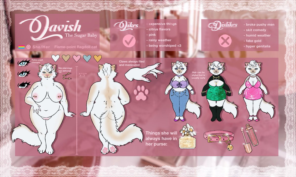 Lavish the Cat 🩷💎🔞 tweet media