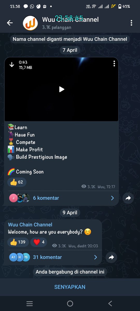 ImBackagaiiiiin's tweet photo. @jihanicorn @cryptoaxel22 @cryptojacobBTC @WuuChain Done. Wishmeluck
Tg : Dfhaa mei namiro https://t.co/wwS1R7q3RU