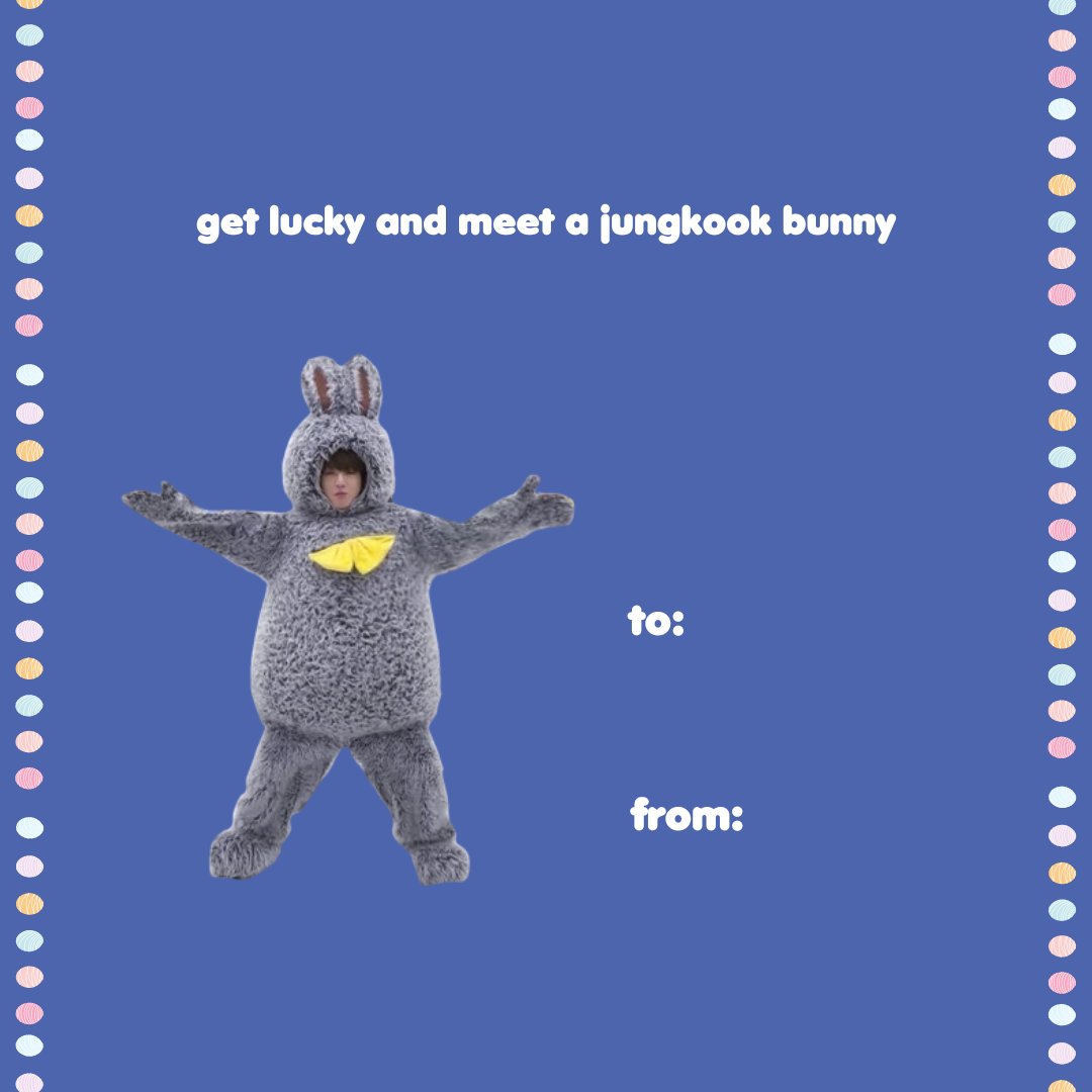 kplayfest's tweet photo. 🎵 Follow me, come and get…BUNNY IDOLS! 🐰 Happy Bunny Day! 🐰 We hope the day is filled with lots of ✨bunny idols✨ and colorful🌈 eggs 🥚
#kplayfest #kplayforfans #forfansbyfans #kpop #kpopevents #kpopfest #happybunnyday #bunnyidols #kplayfestba2023 https://t.co/YPhvNIwdCA