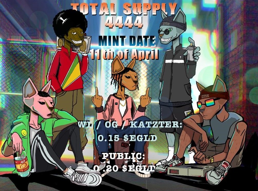✖️Boost it⚡️ (@wtfrzv) on Twitter photo 🎁#Giveaway🎁
➡️<a href="/ApehoodCrew/">Apehood Crew</a>
😼Be ready to join the KATZ HOOD⚡ MINT on 11th of April⚡
💰Prizes:
🥇0.5 $EGLD
🥈 #free mint
✅Rules:
✔️Follow <a href="/ApehoodCrew/">Apehood Crew</a> & me
✔️Like/RT/Tag 2 #friends
⏱️72h
#MultiversX #MultiversXNFTs $EGLD
#EGLD #GiveawayAlert #Giveaways
#Airdrop 🎁#Giveaway🎁
➡️<a href="/ApehoodCrew/">Apehood Crew</a>
😼Be ready to join the KATZ HOOD⚡ MINT on 11th of April⚡
💰Prizes:
🥇0.5 $EGLD
🥈 #free mint
✅Rules:
✔️Follow <a href="/ApehoodCrew/">Apehood Crew</a> & me
✔️Like/RT/Tag 2 #friends
⏱️72h
#MultiversX #MultiversXNFTs $EGLD
#EGLD #GiveawayAlert #Giveaways
#Airdrop