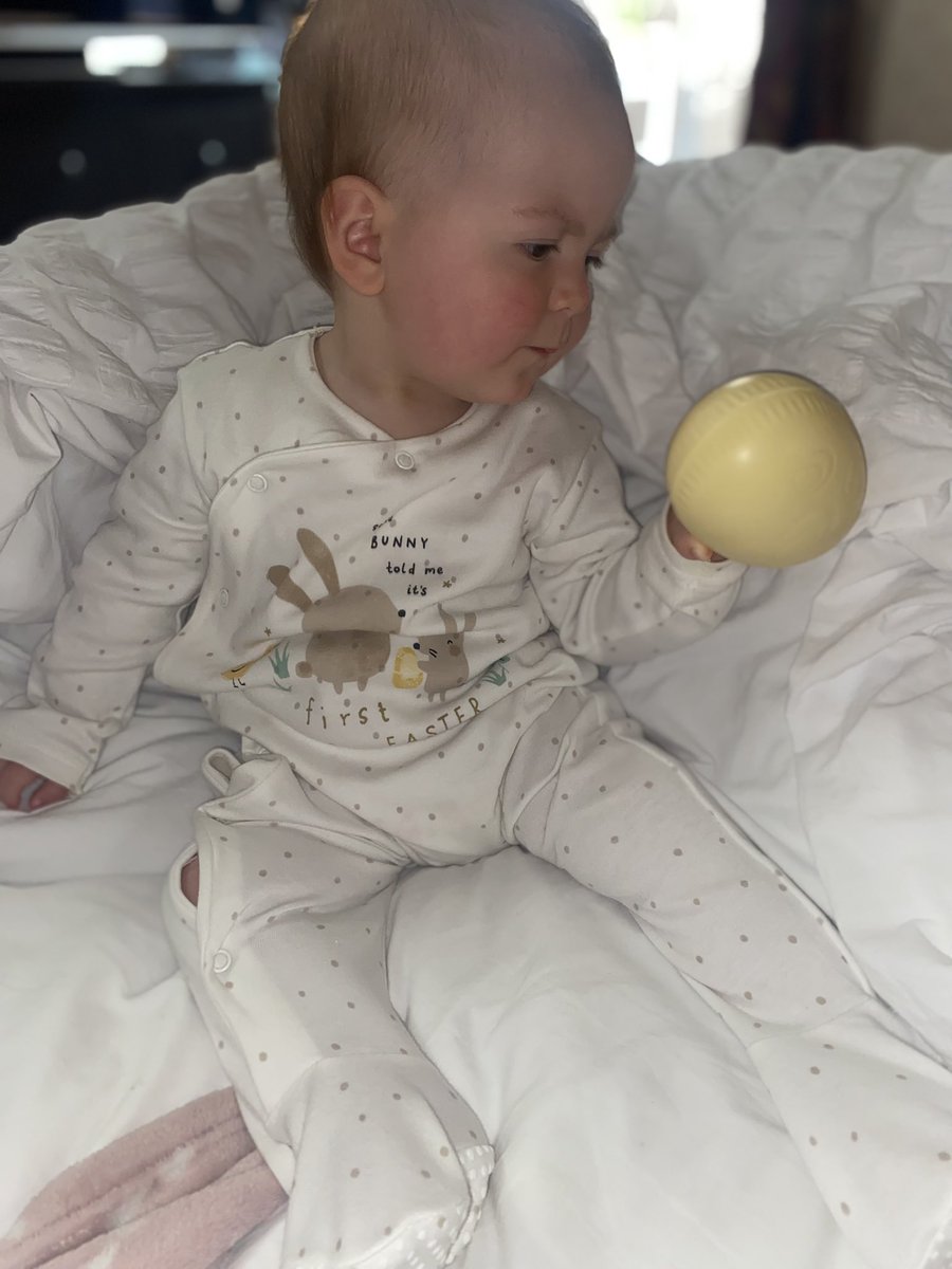 bethanllouise's tweet photo. My Darcy’s first Easter 🐣 💕 https://t.co/wtr3QJG4YN