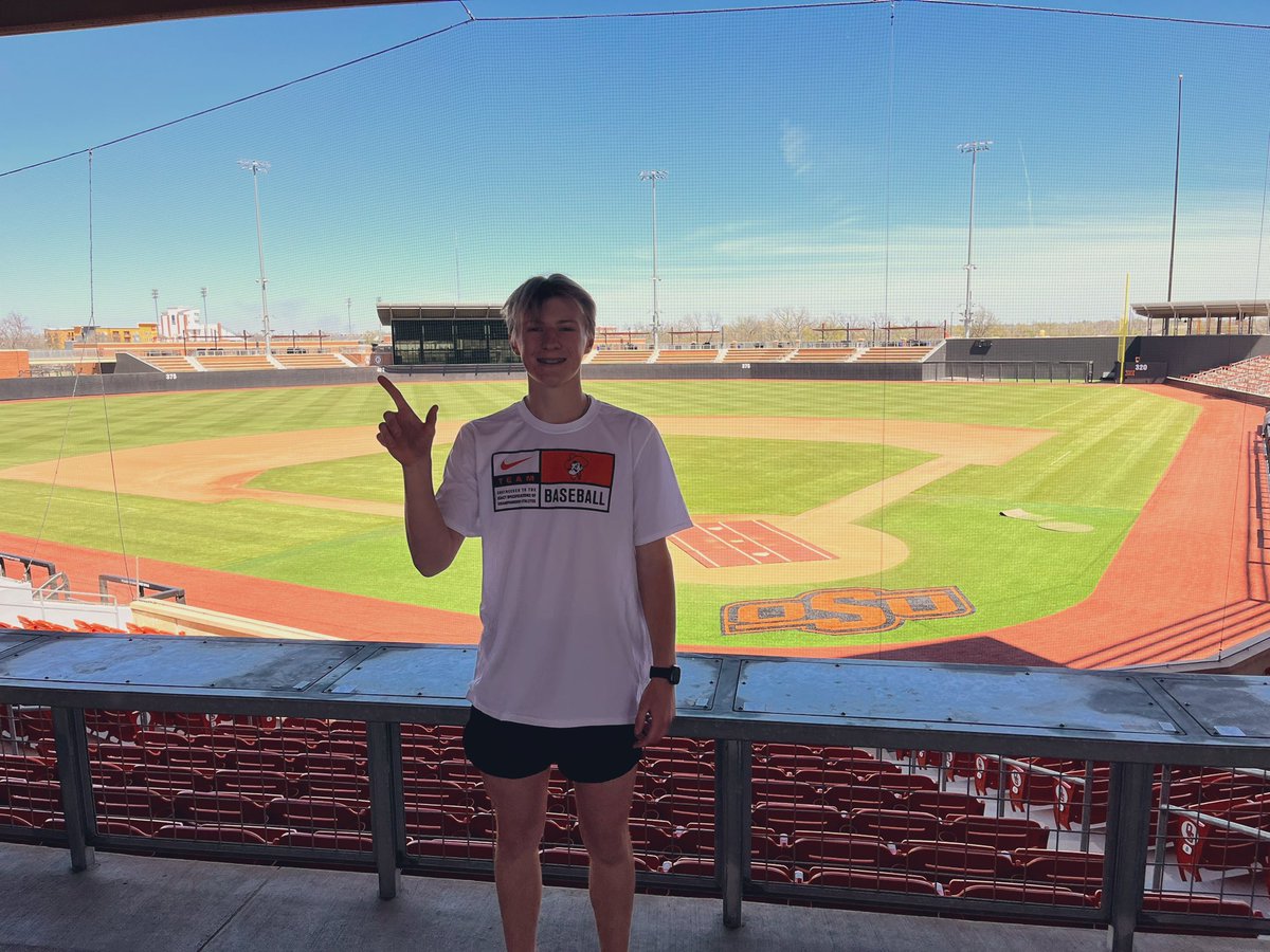 Awesome opportunity this Friday to go on a visit to OSU! Got to check out the facilities and see what it was all about!
#GoPokes #uncommited <a href="/OSUBaseball/">OSU Cowboy Baseball</a> <a href="/MauldinBasebal1/">Texas Oilers-Mauldin</a>