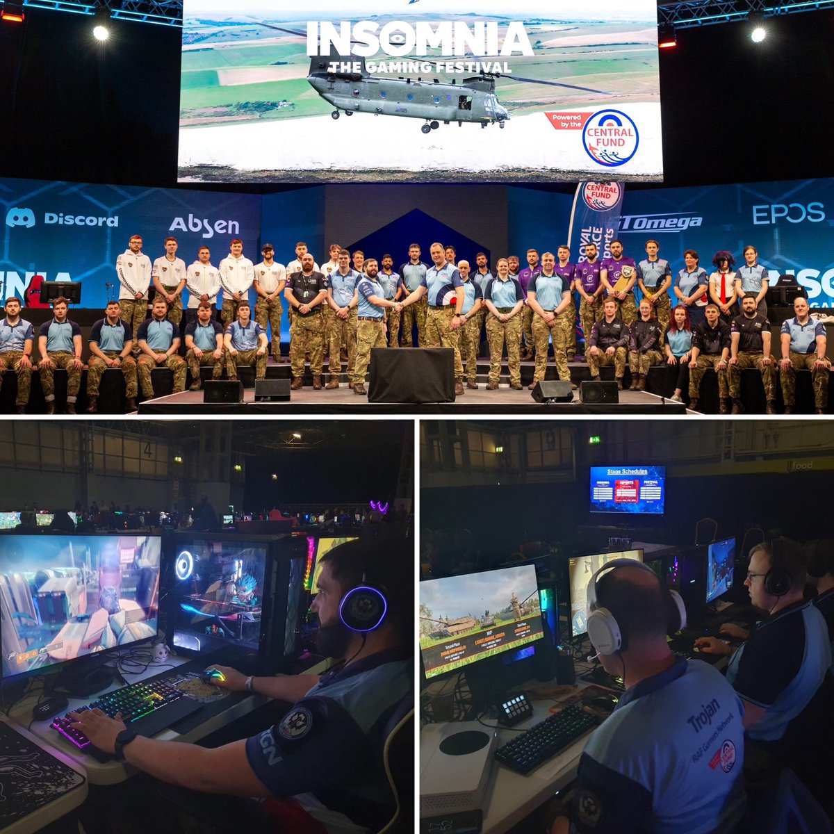 Mega proud to announce that I will be taking over as President of the @RAF_Esports Association. This weekend the Association have represented the RAF brilliantly @IGFestUK. Watch now ➡️ m.twitch.tv/rafesports @RAFCentralFund #noordinaryjob #noordinarygamers