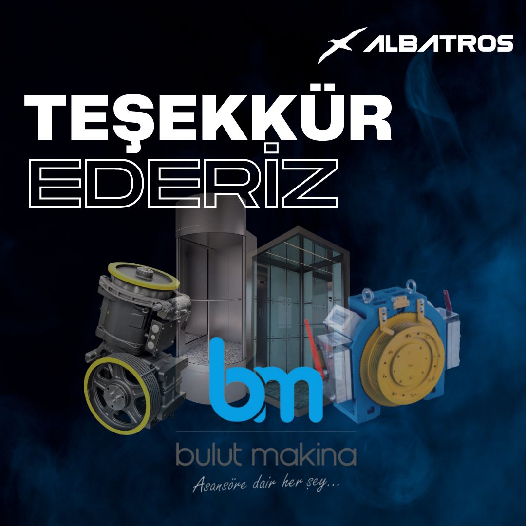 Üniversitelerdeki birçok Ar-Ge projelerine ve etkinliklere destek verip her daim öğrencinin yanında olan Ahmet Sabit Bulut'a ve bu sene de desteklerini bizden esirgemeyen Bulut Makine Asansör'e teşekkür ederiz.

#itualbatros #itu1773 #ituprojetakimlari #uavteam #iha