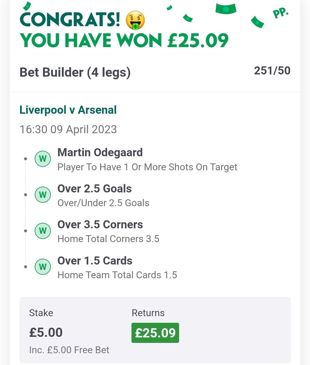 lumpymilk's tweet photo. @AndyRobsonTips Thanks Andy! https://t.co/MfPJHIBtOc