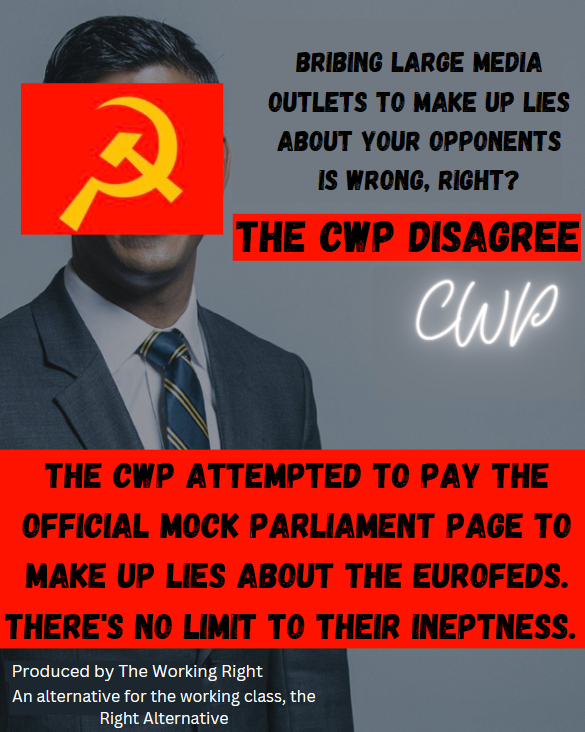 MockWR's tweet photo. The @ComWorkParty knows no bounds. But they do produce good material for our design team to use! 👇🤣 https://t.co/kBalk5l1TS