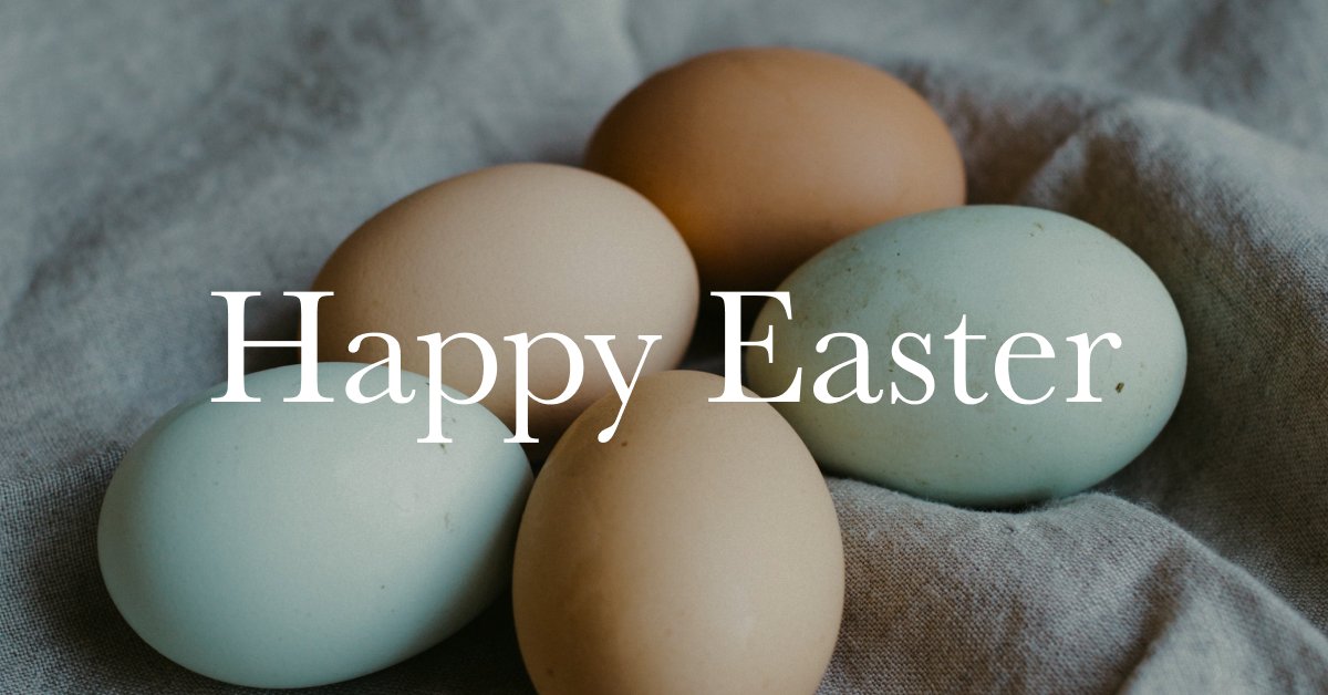 RobinThrivent's tweet photo. May the miracle of Easter bring you peace and hope. https://t.co/ztQKQRyZNe