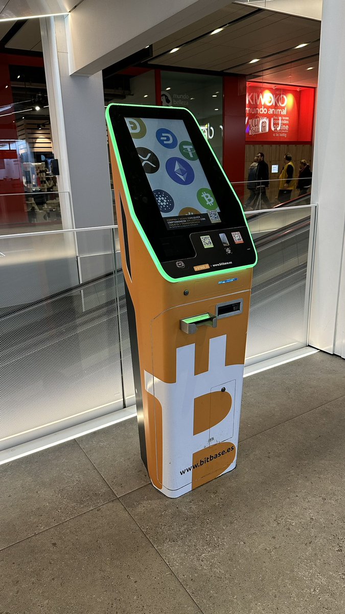 FrankBitcoin21's tweet image. Bitcoin ATMs spotted in Barcelona/Spain  - Diagonal Mar Shopping Centre. #Bitcoin #bitbase #btc #Barcelona #spain #españa