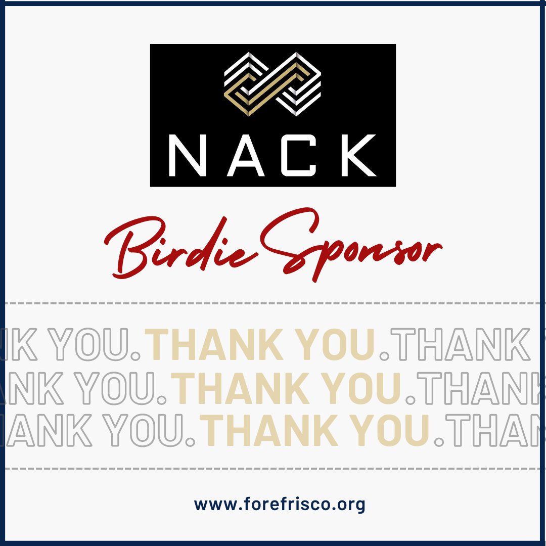 ForeFrisco's tweet photo. Thank you @nackdevelopment for their Birdie Sponsorship. https://t.co/y96xp2LdsW