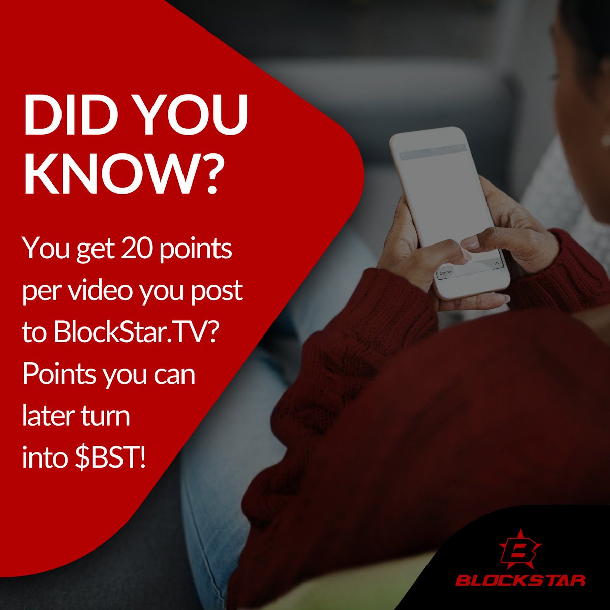 BlockStar_BST's tweet photo. Earn points by watching, commenting, and sharing your favorite videos on BlockStar TV and convert to $BST anytime you want!
https://t.co/uvkNpDLbob
#BlockStarTV #Decentralized #EarnBST #Rewards https://t.co/XEVkJX13EW