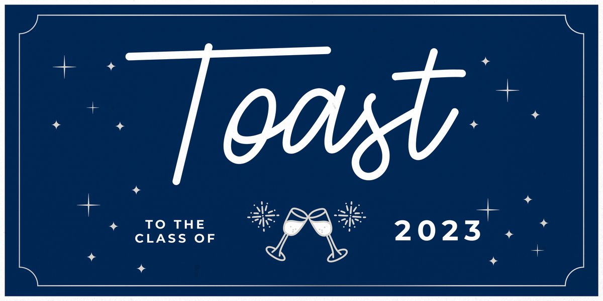 Cook Leadership Academy (@cookleadership) on Twitter photo Let’s raise a glass to the Class of 2023! 🥂🎓
Grads, you’re invited to Toast on April 13. Let’s celebrate your graduation and what it means to be a Laker for a Lifetime! Enjoy dessert, drinks, and take home your own GVSU champagne flute. <a href="/AlumniGvsu/">GVSU Alumni</a> Let’s raise a glass to the Class of 2023! 🥂🎓
Grads, you’re invited to Toast on April 13. Let’s celebrate your graduation and what it means to be a Laker for a Lifetime! Enjoy dessert, drinks, and take home your own GVSU champagne flute. <a href="/AlumniGvsu/">GVSU Alumni</a>
