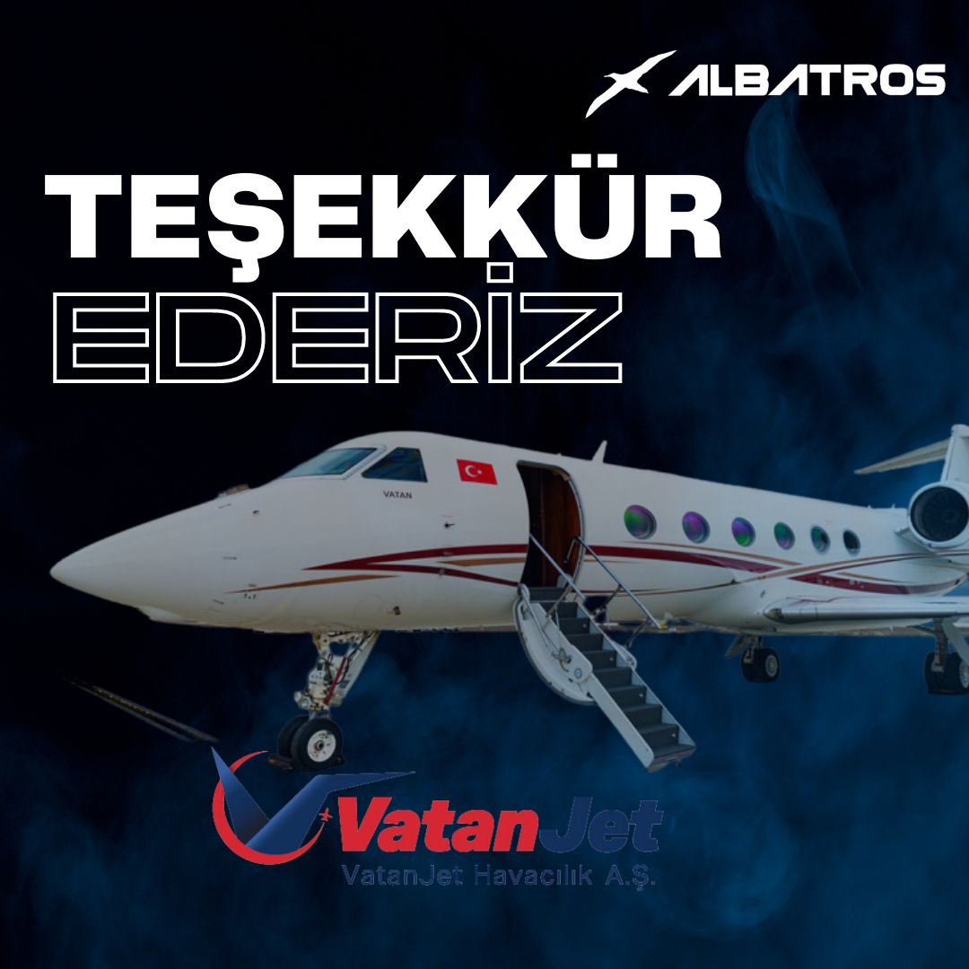 Türkiye'de iş jeti ve hava taksi sektörünün gelişmesine kaliteli ve konforlu özel uçuş hizmeti sunarak katkı veren <a href="/VatanJet/">VatanJet Havacılık A.Ş.</a> bu yıl da sponsorumuz olmuştur. Kendilerine desteklerinden ötürü teşekkür ederiz.

#itualbatros #itu1773 #ituprojetakimlari #uavteam #iha