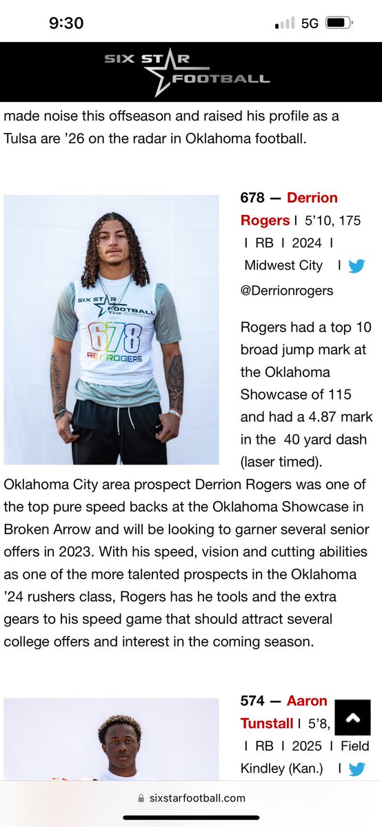 ‼️<a href="/6starfootballOK/">Six Star Football | OKLAHOMA</a>  thanks a lot for the write up, got a lot more to prove‼️