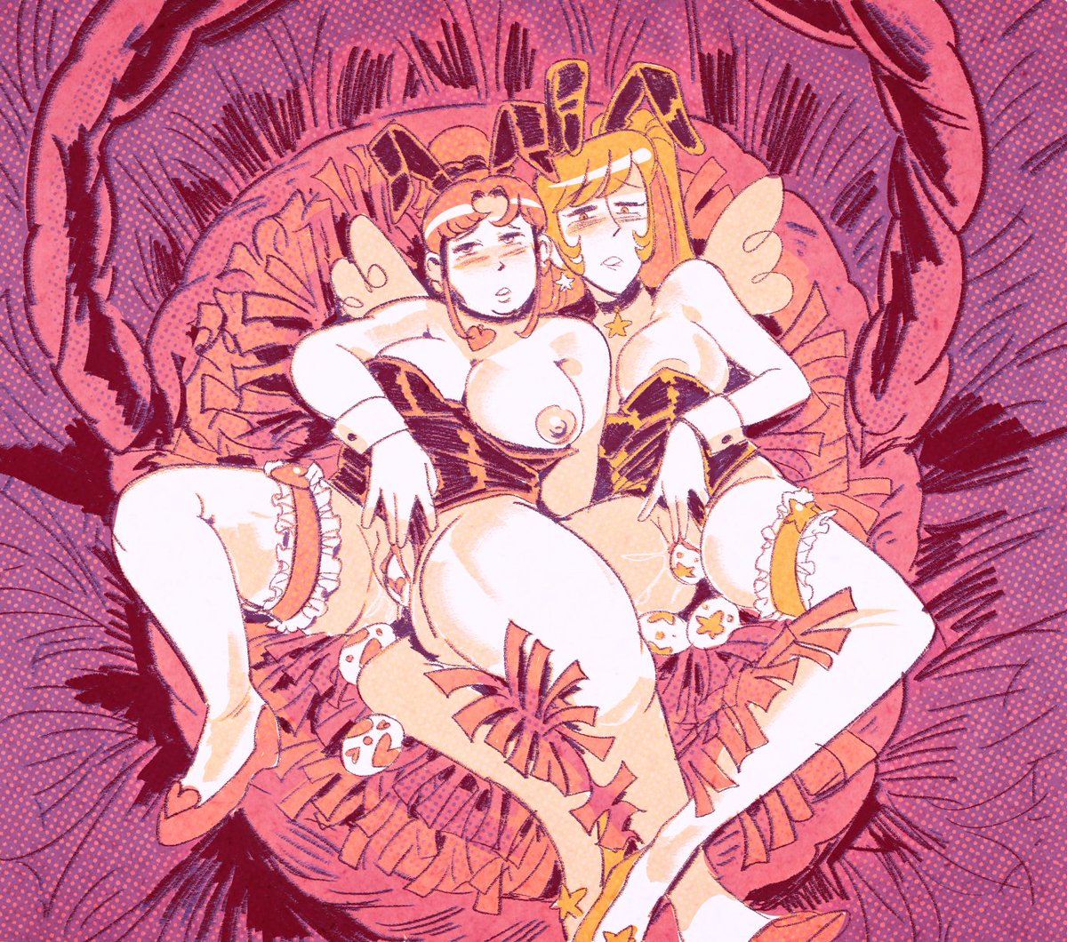 taylor_titmouse's tweet photo. happy easter xbox, from lover pink and lover gold~
(cw ovipo) https://t.co/kzsnu6Umiy