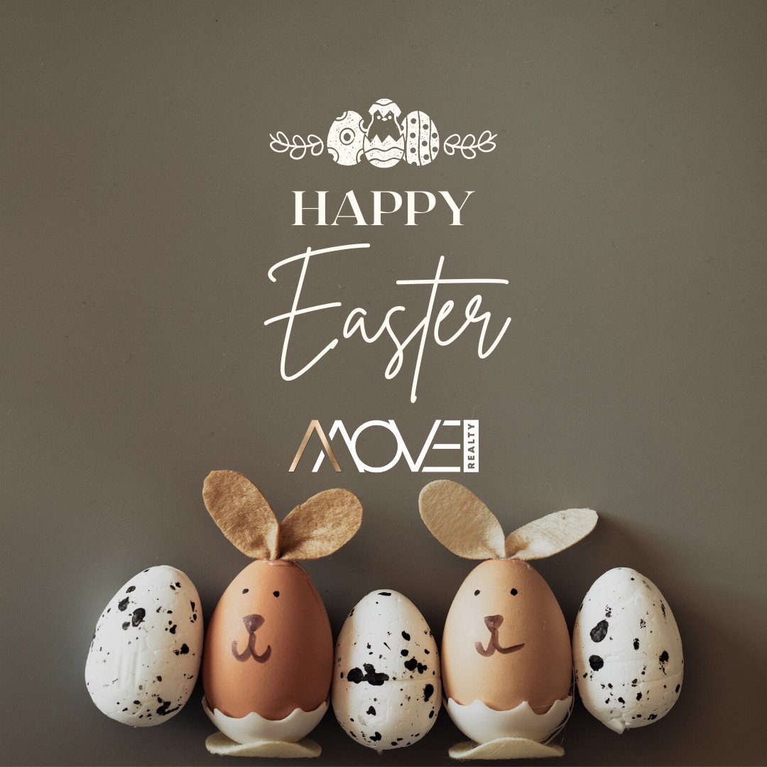 Happy Easter! Wishing you a very Happy Easter that is filled with plenty of love and happiness! #moverealty