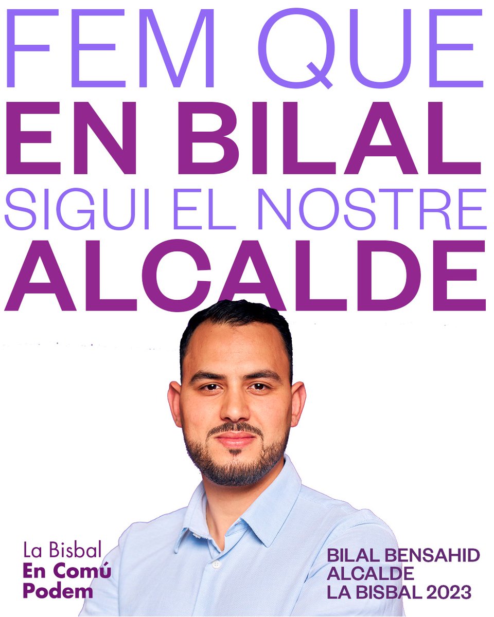 PodemLaBisbal's tweet photo. ✅Preparats per fer La Bisbal més inclusiu, acollidor, just i solidari. Som alternativa de govern. Fem-ho possible, amb il·lusió i fermesa. ✊🏼💜😊
 #sumenPerGuanyar #labisbalencomupodem   @bbensahid @EnComu_Podem https://t.co/xR98ZOqJMI