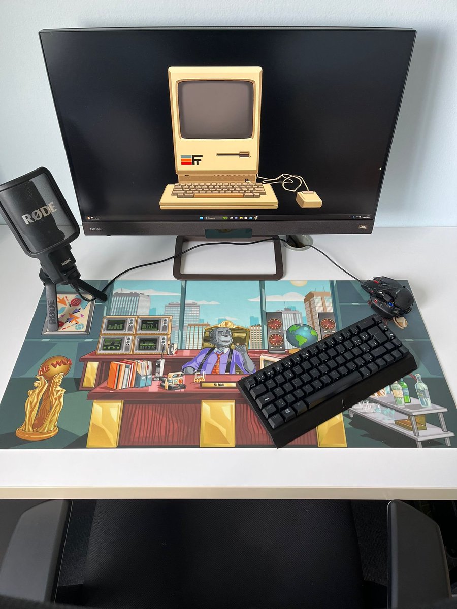 Roggers.eth (@roggerseth) on Twitter photo My mousepad is better than yours ‼️
If you want to win it, follow these steps:
- Follow me & <a href="/FaktsTrend/">FAKTS TREND</a> 🤝
- Like the post ♥️
- Tag a friend👥
48hrs giveaway
#FB4P #FAKTISH My mousepad is better than yours ‼️
If you want to win it, follow these steps:
- Follow me & <a href="/FaktsTrend/">FAKTS TREND</a> 🤝
- Like the post ♥️
- Tag a friend👥
48hrs giveaway
#FB4P #FAKTISH