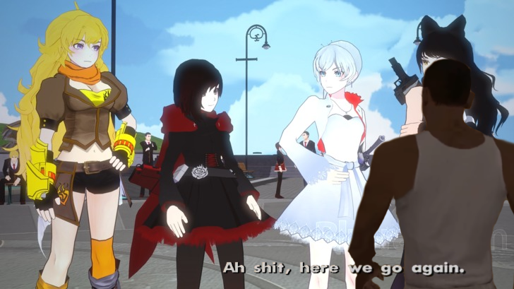 caught up on rwby after watching it for a week straight. only choice is to start it again