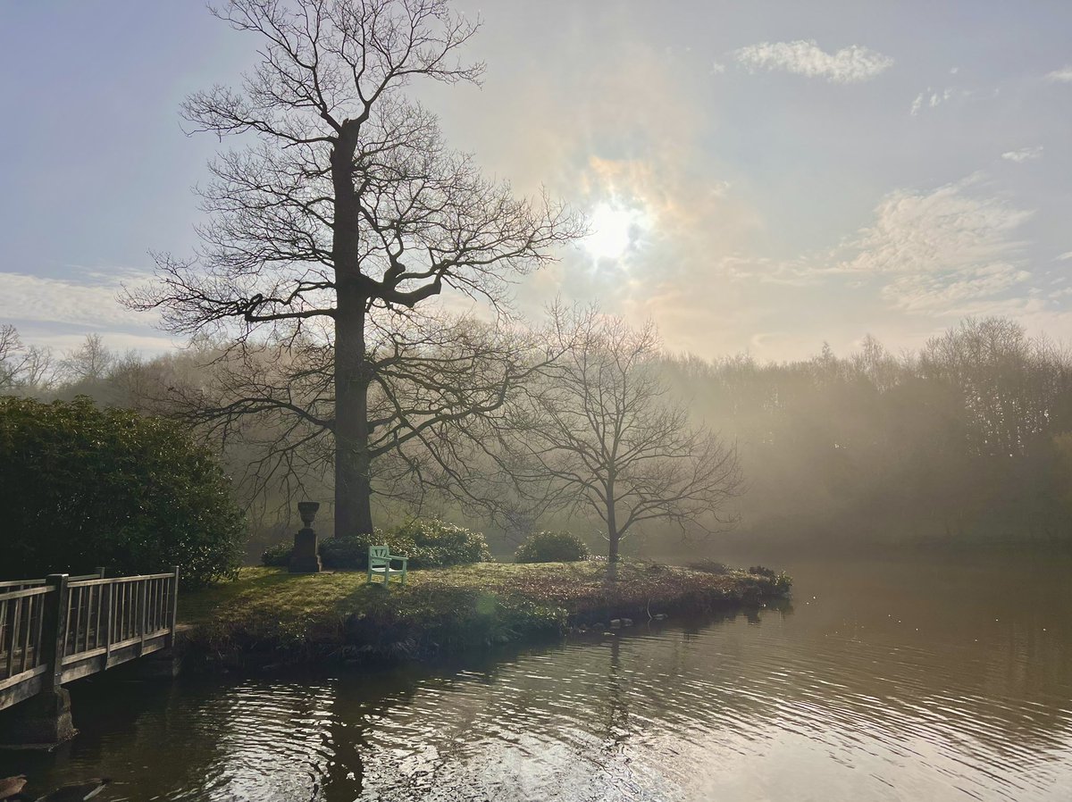 HeadGardenerCPL's tweet photo. Another glorious (albeit ever so slightly misty) sunrise over the garden at @chartwellnt
Happy Easter everyone!
#chartwell #chartwellnt #ntsoutheast #nationaltrust #garden #gardens #historicgarden #historicgardens #sunrise #lake #swan #easter #happyeaster #eastersunday https://t.co/Km4WfsxHFq