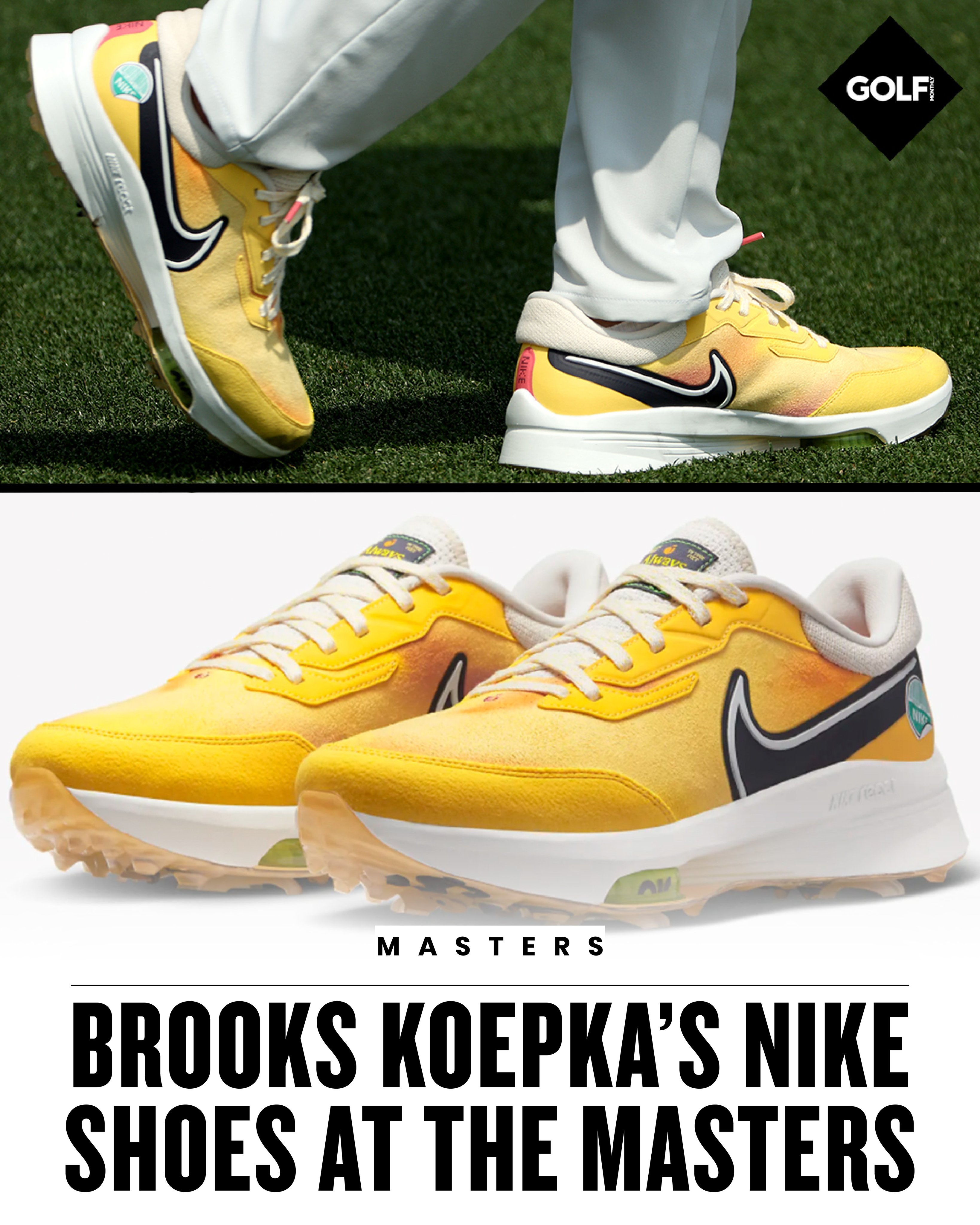 Brooks koepka nike shop golf shoes