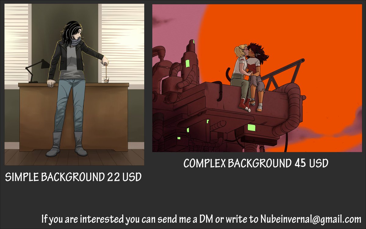 Nubeinvernal's tweet photo. Hello!
I'm opening commissions. If you are interested you can DM me or write to Nubeinvernal@gmail.com
You can also help me by sharing this post.
Thank you so much and have a beautiful day :D https://t.co/s0kXo1qq4Y
