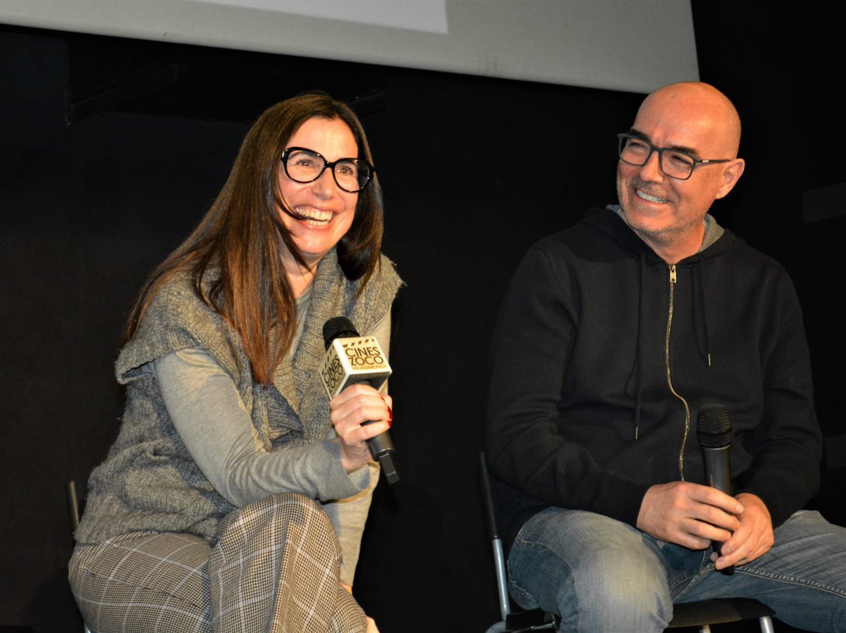 marinaseresesky's tweet photo. Alegrías que te da esta profesión: encontrarme en el pase y coloquio de @empiezaelbaile del @cineszoco al maestro Jose Luis Alcaine emocionado con la película. Subidón!! Seguimos en cines! https://t.co/4AXJmuTp8U