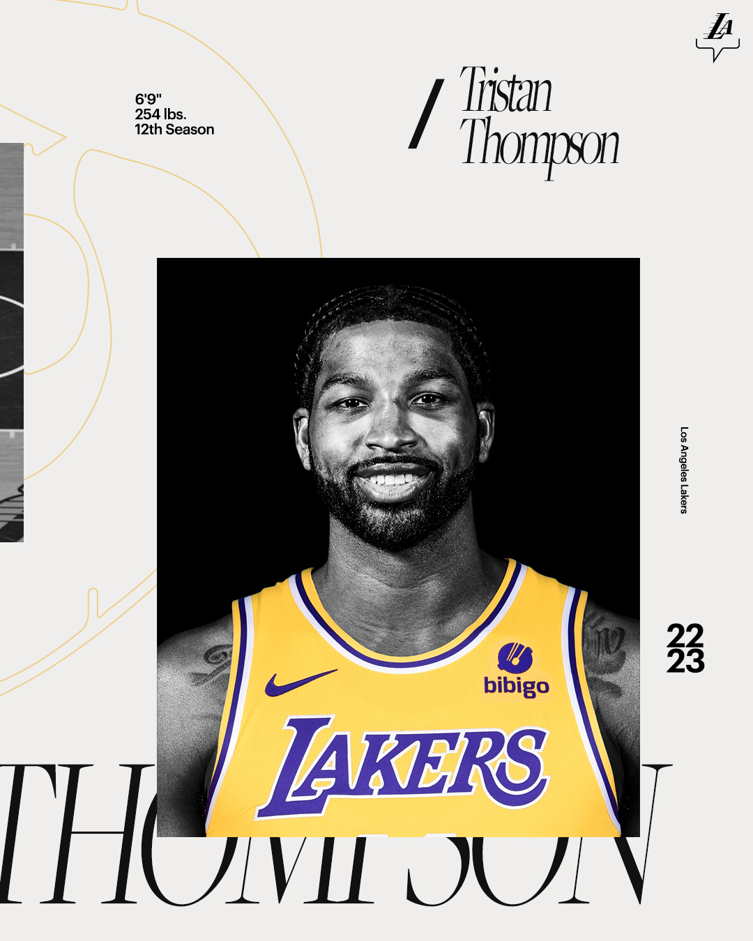 Los Angeles Lakers on X: OFFICIAL: Tristan Thompson is a Los