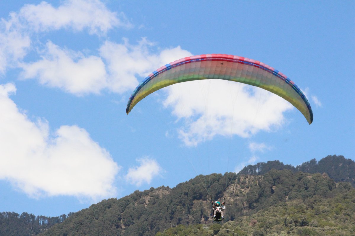 Harbans40048615's tweet photo. Paragliding exiting experience at Billing https://t.co/7RYTJFUd2J