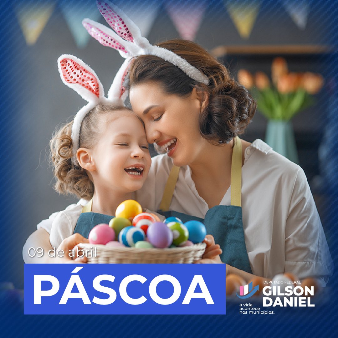 Que neste domingo de Páscoa, possamos estar com nossas famílias, comemorando a vida de Jesus! A Páscoa significa a passagem da morte para a vida, a ressurreição de Jesus Cristo, e o ovo é um símbolo de vida e renascimento! #pascoa