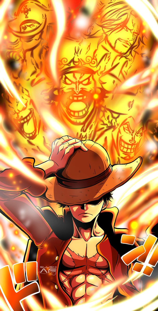 One Piece Monkey D.Luffy King wallpaperdig.com/luffy-wallpape…