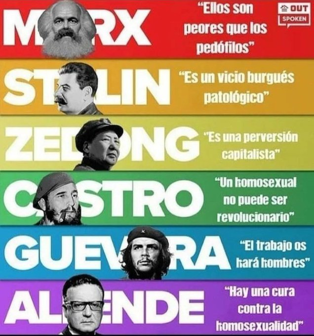 PipeAllendeM's tweet photo. Escribiré un hilo sobre esta imagen que siempre ocupa la derecha, que aún es LGBTIfóbica, contra quienes somos LGBTI+ y de izquierda.

Sobre la frase de Marx: No, Karl Marx nunca se refirió a los homosexuales de esa manera. De hecho, la actitud de Marx hacia la sexualidad... https://t.co/Lh1hdrIFvf