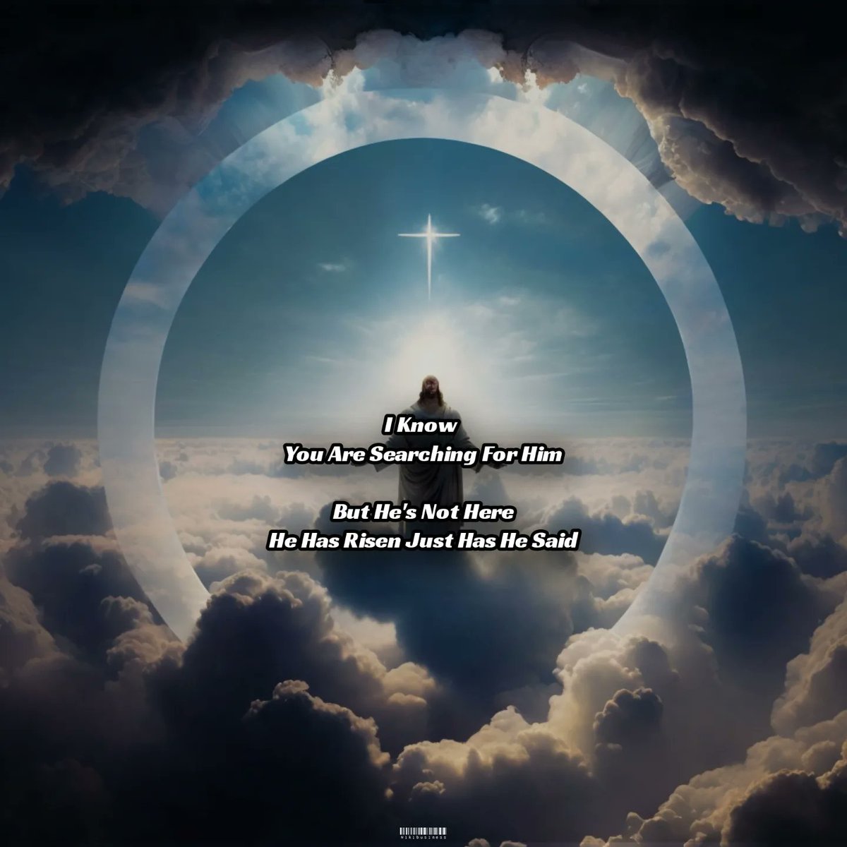 RandomAllOne's tweet photo. I Know You Are Searching For Him.

Easter commemorates the resurrection of Jesus Christ from the dead.

It's often associated with the themes of renewal, rebirth, and hope. 🐣

📸Midjourney

#Jesus  #resurrection #first #sunday  #renew #rebirth #hope #NFT #Wikibusiness #WikiTv https://t.co/9pXkEsH8kg