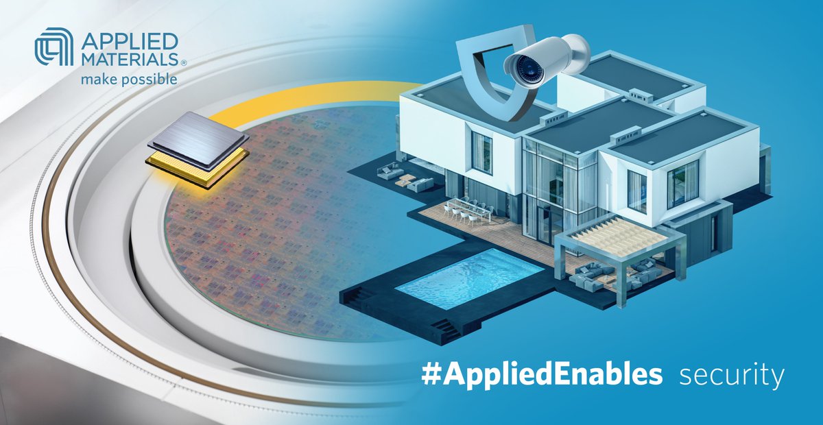 Happy #IoTDay! Did you know #AppliedEnables materials engineering for next generation systems that deliver your smarter, safer home? What smart home devices do you currently use?