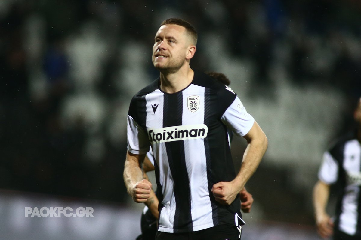 PAOK_FC's tweet image. 📸#Photos #TheIceman #Ingason #goal #scorer #PAOKVOL #slgr #StoiximanSuperLeague #stoiximan #PlayOffs