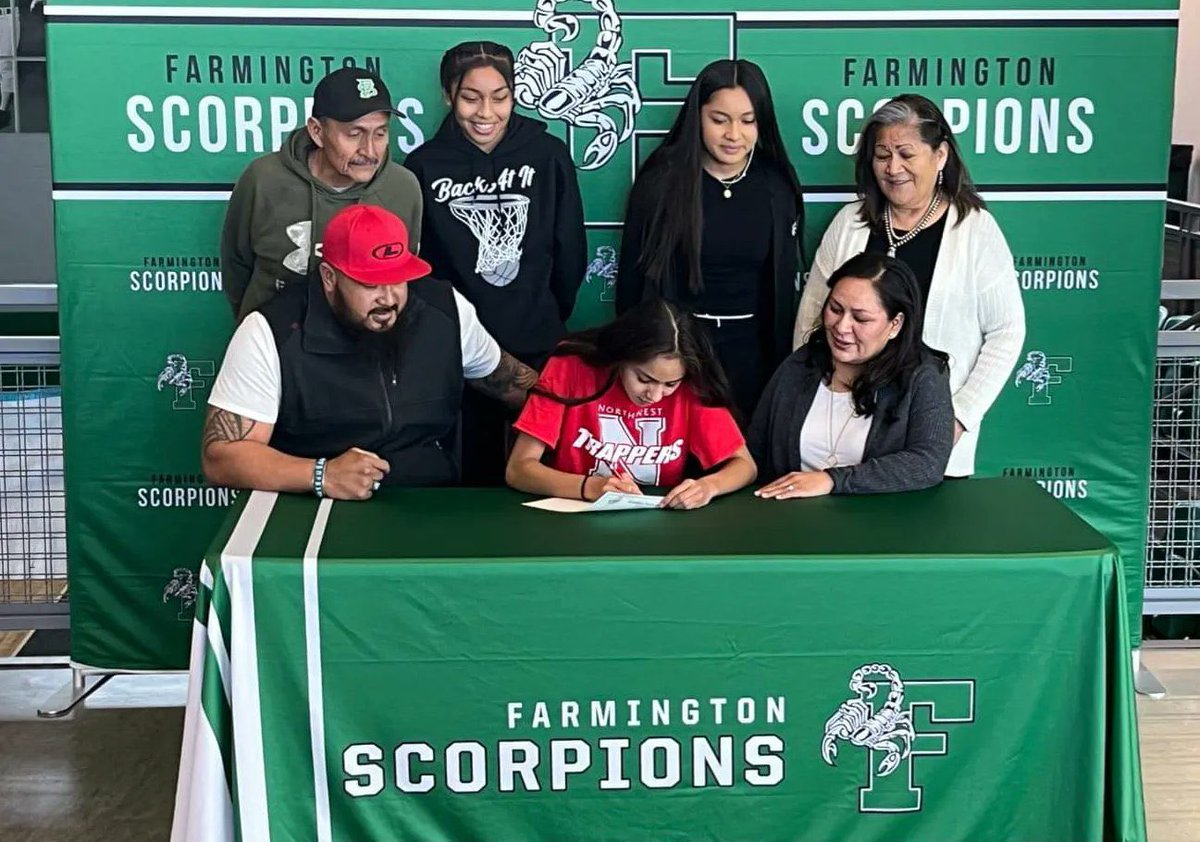 bigtimehoops's tweet image. Congratulations to Farmington senior guard Kamalani Anitielu on her signing with Northwest College.  The Trappers are a Junior College program located in Powell, WY. Great job Kamalani! @NorthwestWBB  #trapEm #nmproduct